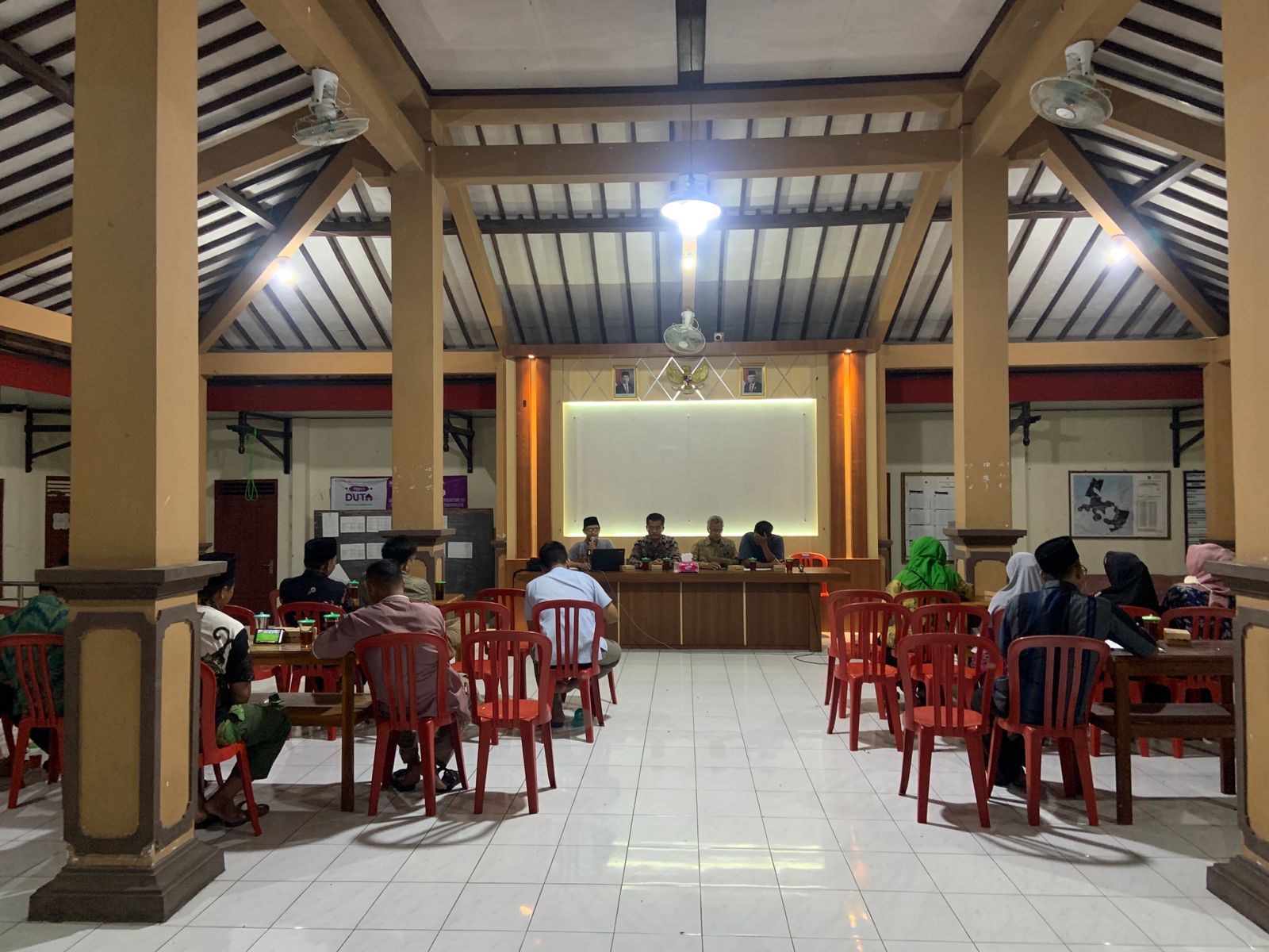 Rapat Koordinasi Pemdes Bugel dengan Lembaga/Kelompok penerima BHBK Penetapan Tahun 2024